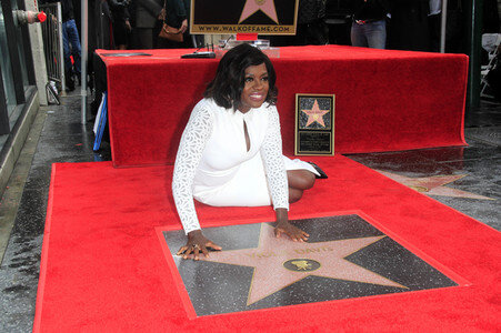 Viola Davis erhält einen Stern auf dem Hollywood Walk of Fame in Los Angeles