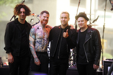 Fall Out Boy in der NBC-Show 'Today' in New York