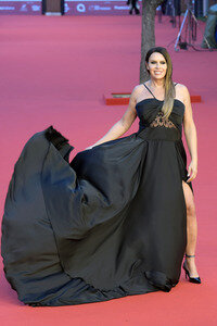 Karla Sofia Gascón auf dem internationalen Filmfestival Rom 2025