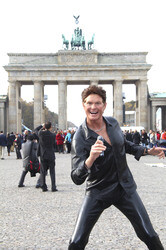 Launch der Wachsfigur von David Hasselhoff, Berlin