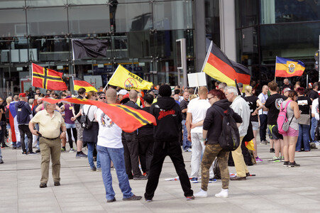 'Merkel muss weg' Demo in Berlin