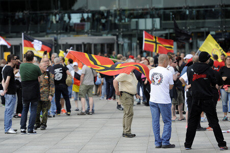 'Merkel muss weg' Demo in Berlin