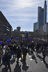 'Pulse of Europe' Kundgebung in Frankfurt