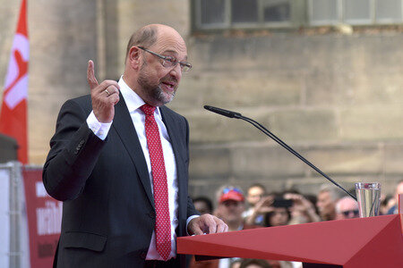 Wahlkampfveranstaltung mit Martin Schulz in Nürnberg