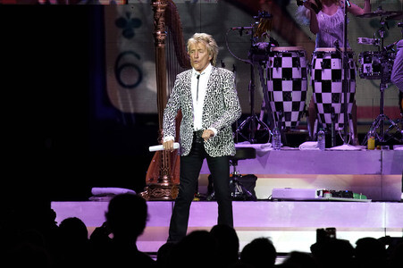 Konzert von Rod Stewart in Berlin