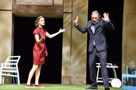 Theaterprobe 'Willkommen bei den Hartmanns' in Berlin