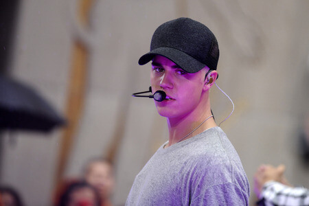 Justin Bieber in der NBC-Show 'Today' in New York