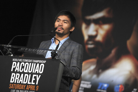 Manny Pacquiao vs Timothy Bradley Pressekonferenz in New York