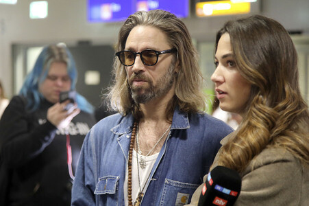 Rückkehr aus dem Dschungel-Camp 2026 auf dem Flughafen Frankfurt am Main