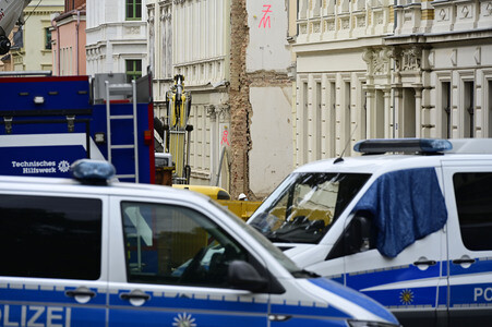 Einsturz eines Mehrfamilienhauses in Görlitz