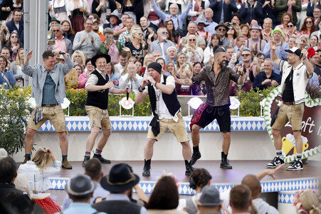 TV-Show 'ZDF-Fernsehgarten' in Mainz