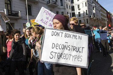Weltfrauentag Demo, Berlin