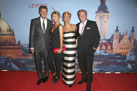 Toni Göpel mit Begleitung, Steffen Göpel mit Ehefrau Lorita
