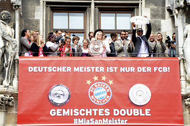 Meisterfeier des FC Bayern München
