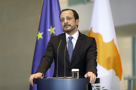 Empfang des Präsidenten der Republik Zypern in Berlin