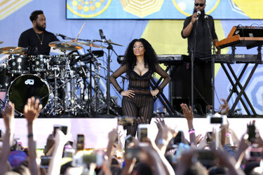Nicki Minaj in der ABC-Show 'Good Morning America' in New York