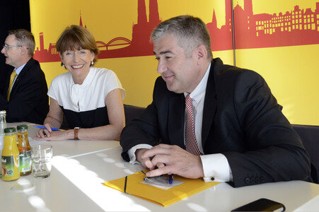 DHL Pressekonferenz in Köln