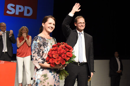 Wahlabend der SPD in Berlin