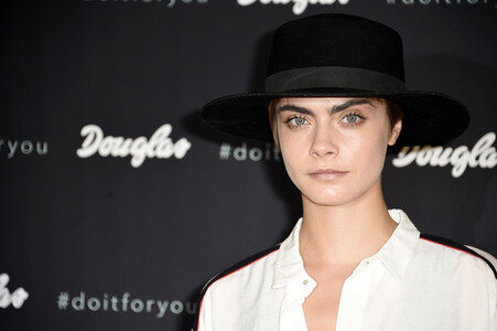 Photocall mit Cara Delevingne in Berlin
