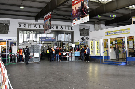 Ankunft der Flüchtlinge am Hauptbahnhof München