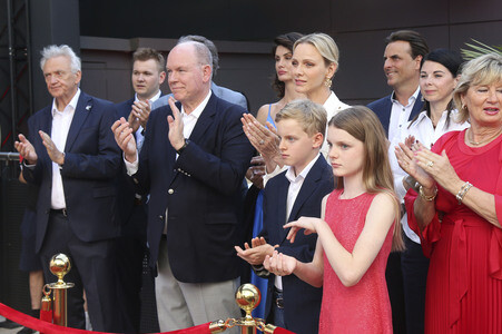 Einweihung des Themenbereichs Monaco mit Fürst Albert II. im Europa-Park in Rust