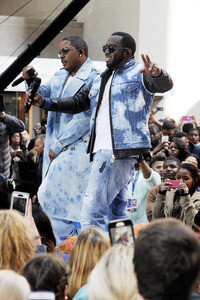 Puff Daddy and the Family in der NBC-Show 'Today' in New York