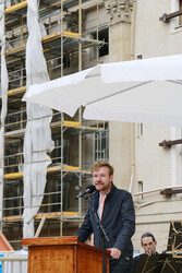 Deutsche Staatsoper Richtfest in Berlin