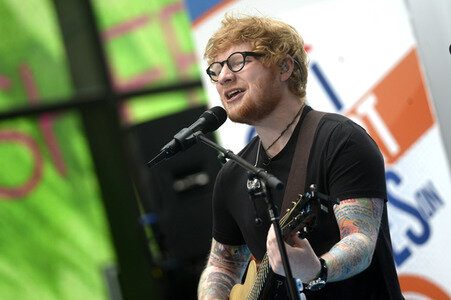 Konzert von Ed Sheeran in New York