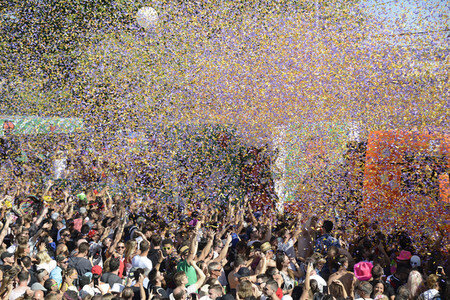 Street Parade 2018 in Zürich