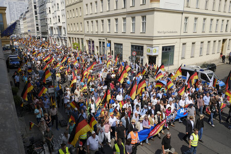 AfD Demo 'Zukunft Deutschland' in Berlin