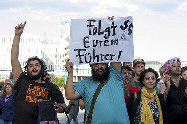 Bärgida Gegendemo in Berlin