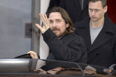 'Knight of Cups' Pressekonferenz Abfahrt, Berlinale 2015