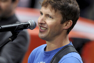 James Blunt live bei 'Today', New York