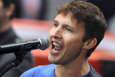 James Blunt live bei 'Today', New York