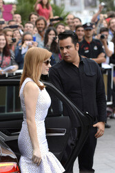 Ankunft von Jessica Chastain beim San Sebastian Film Festival 2014