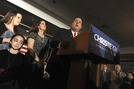 Wahlkampfrede von Chris Christie in Nashua