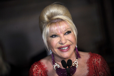 Pressekonferenz mit Ivana Trump in New York