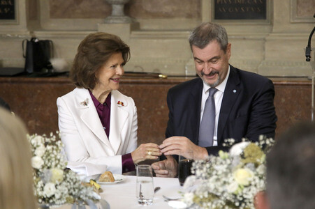 Besuch von Königin Silvia von Schweden in München