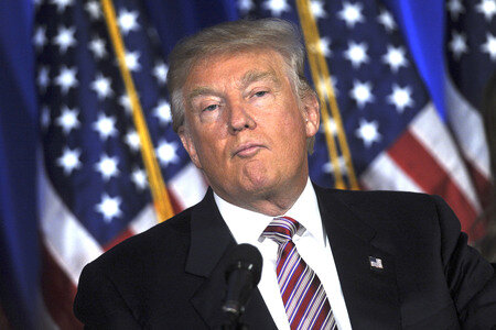 Wahlkampfrede von Donald Trump in Briarcliff Manor