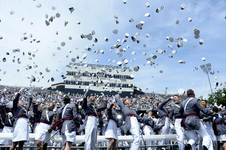 Militärakademie Graduierung 2018 in West Point
