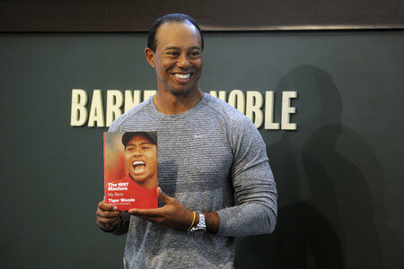 Signierstunde von Tiger Woods in New York