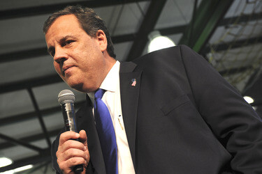 Chris Christie gibt Präsidentschaftskandidatur bekannt in Livingston