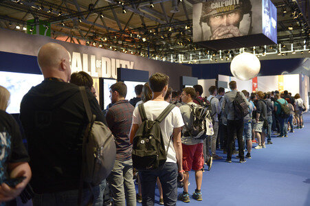 Computerspielmesse Gamescom 2017 in Köln
