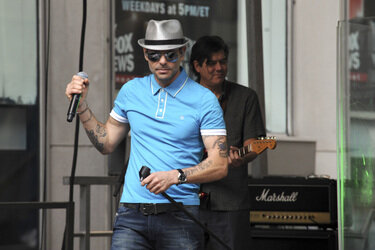 Gin Blossoms live bei der FOX & Friends All American Concert Series, New York