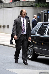 Am Filmset von 'Gold' in New York