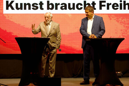 Gesprächsabend mit Dieter Hallervorden und Sven Schulze in Halle