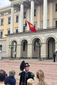 Trauer nach dem Tod von König Harald V. von Norwegen in Oslo