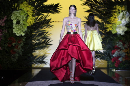 Hannibal Laguna Fashion Show auf der Mercedes-Benz Fashion Week Madrid Autumn/Winter 2018