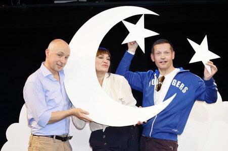 Fototermin zur Operette 'Frau Luna' in Berlin