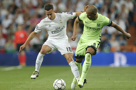 Champions League Match Real Madrid vs Manchester City in Madrid